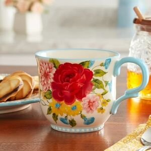 🎁 New Pioneer Woman Sweet Rose 14.5 Oz Mug